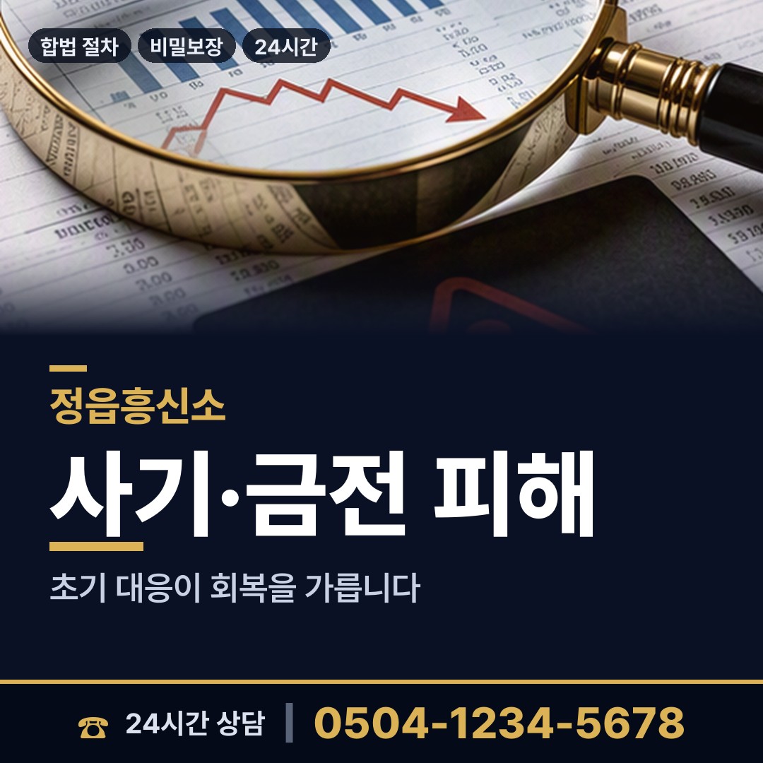 정읍 수성동 민간조사사 상담 안내